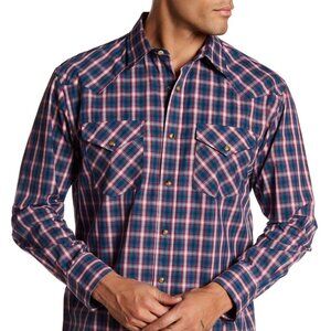 Pendleton Blue and Red Plaid Casual Shirt